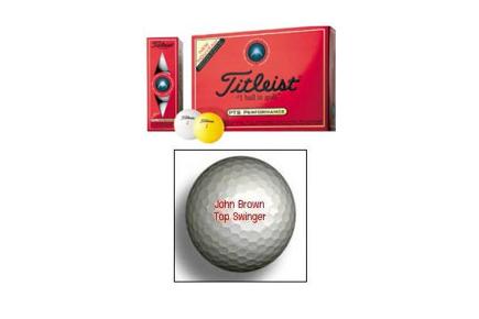 Titleist PTS Performance Personalised Balls (dozen)