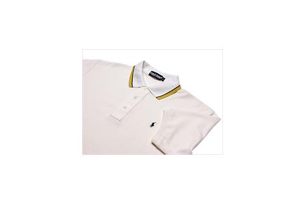 Ralph Lauren Cotton Pique with Trim on Collar