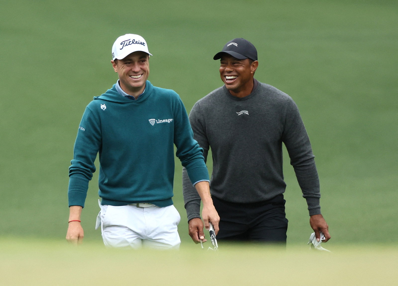 Justin Thomas, Tiger Woods