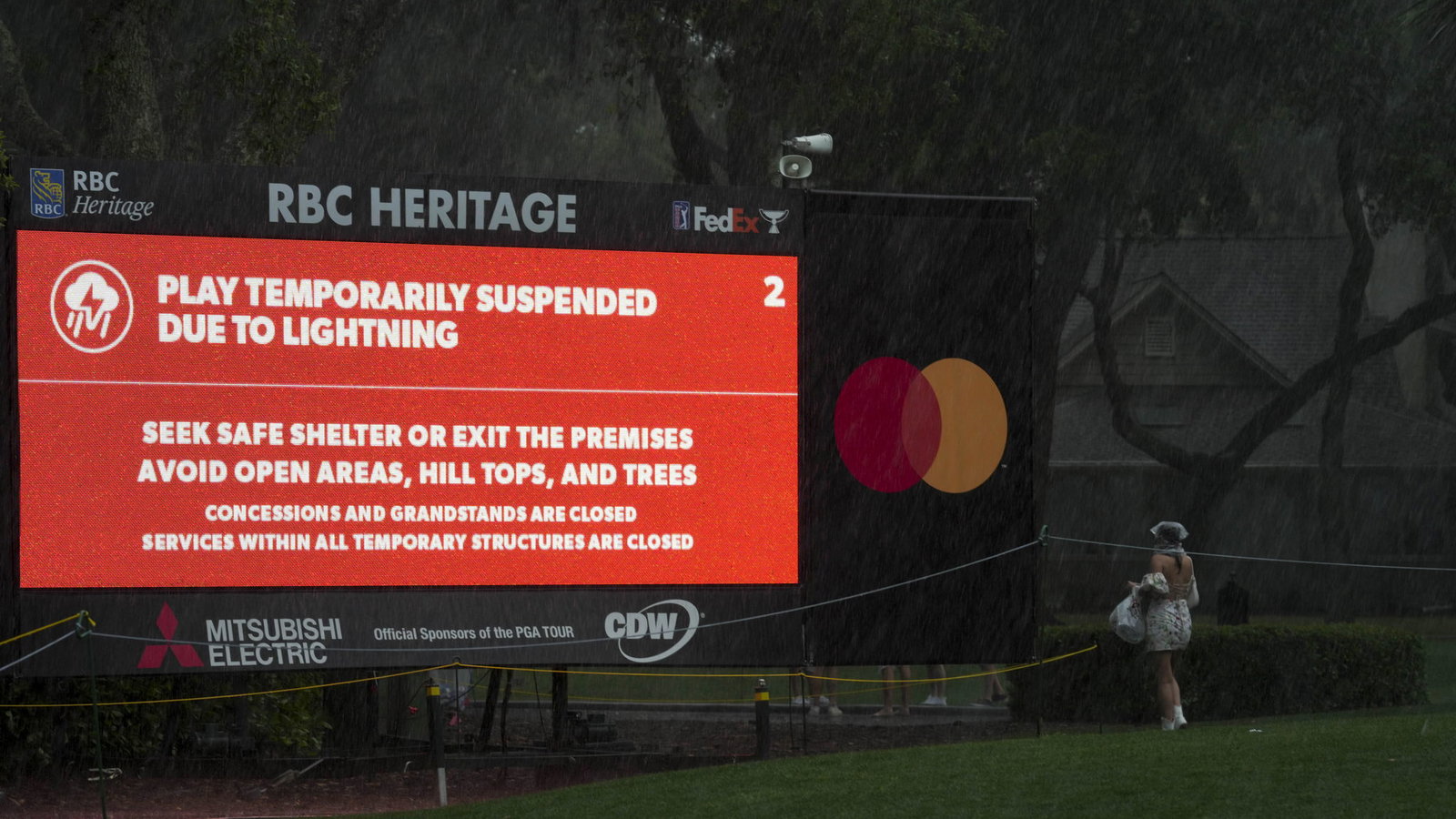 The 2024 RBC Heritage was forced into a Monday finish