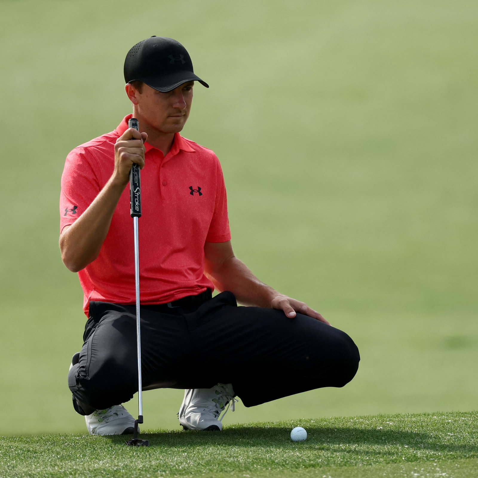 Jordan Spieth uses a SuperStroke grip