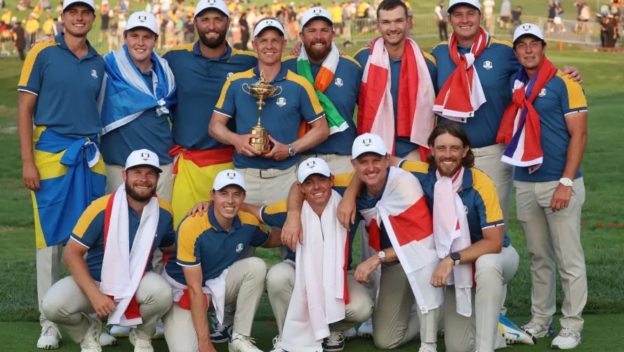 Aberg helped Europe win the 2023 Ryder Cup in Rome