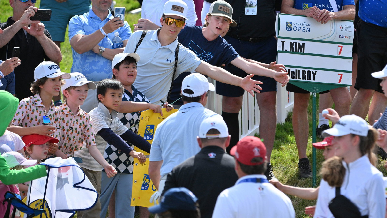 Fans at the RBC Canadian Open