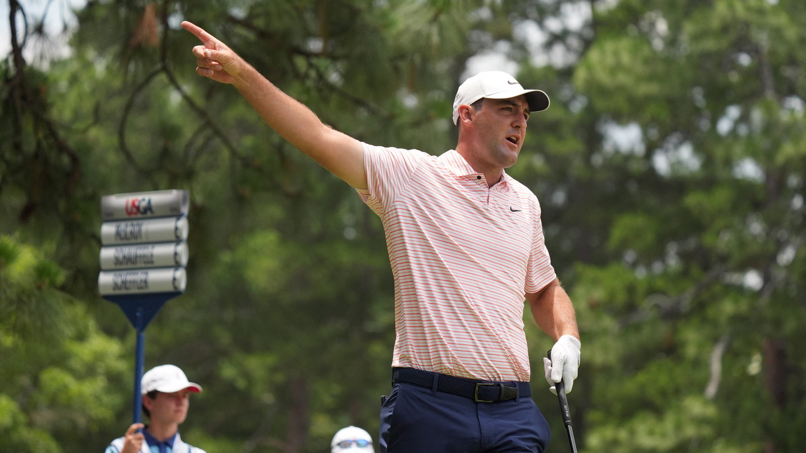 Scottie Scheffler got off to a slow start at US Open