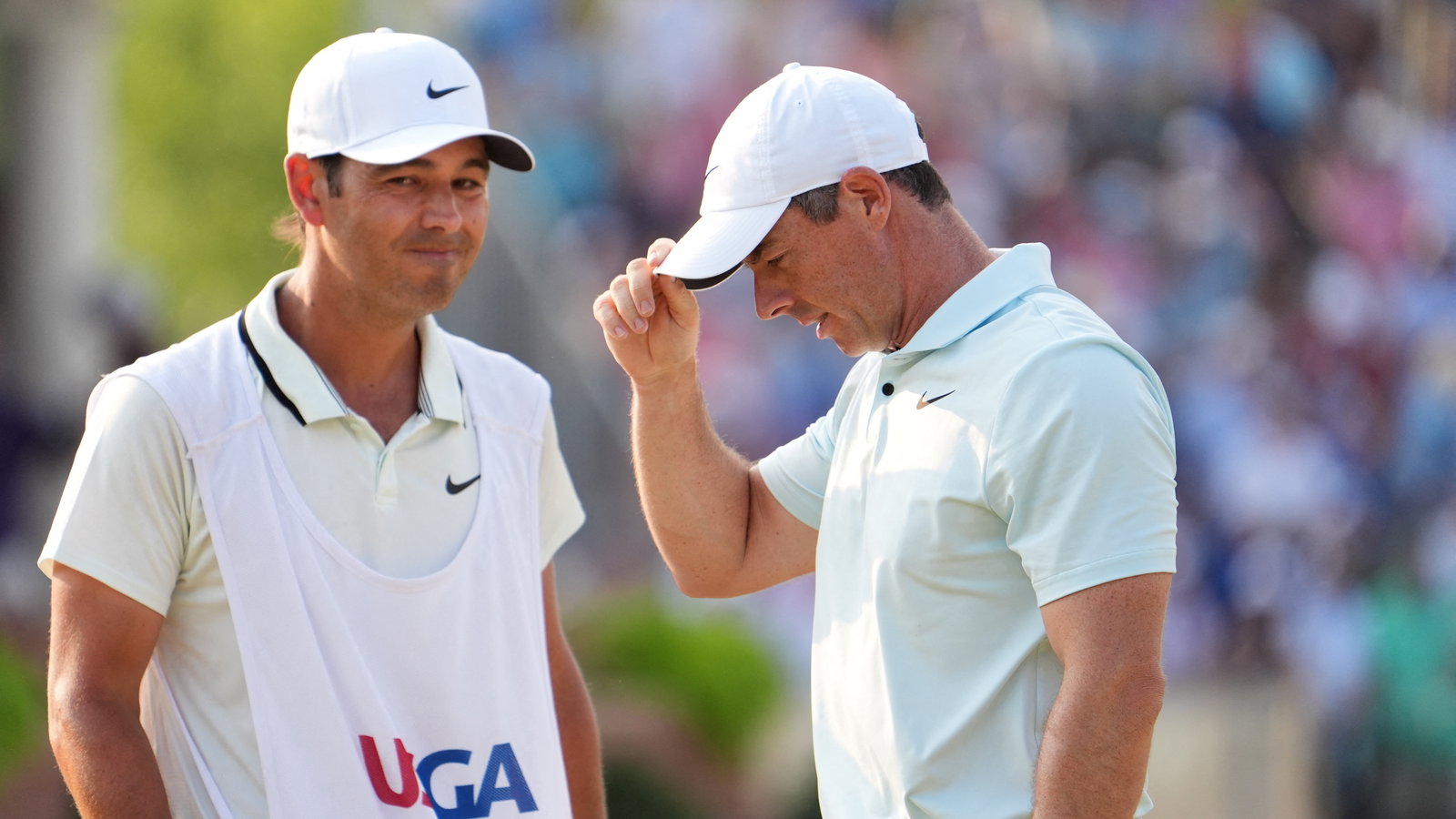 Rory McIlroy with Harry Diamond