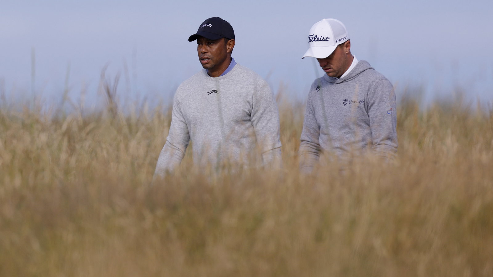 Tiger Woods and Justin Thomas