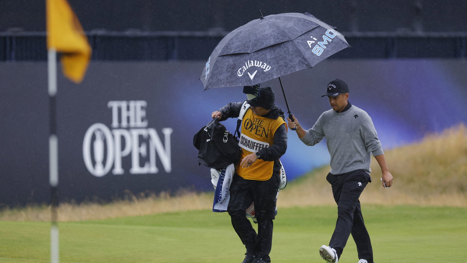 Xander Schauffele at the 2024 Open 