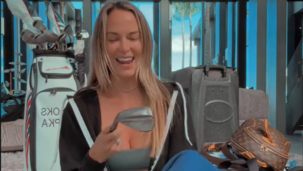 Jena Sims has joined the viral 'Hawk Tuah' trend