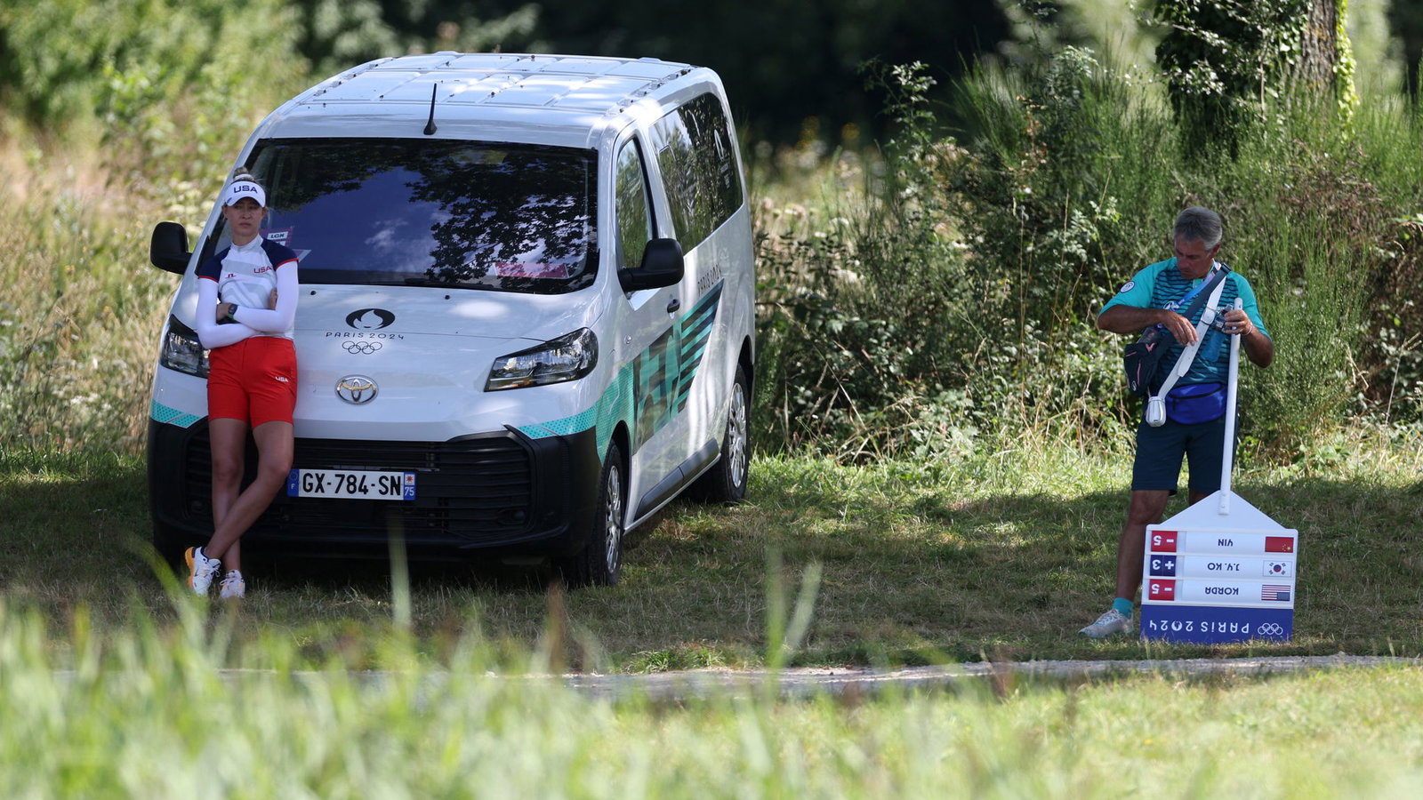 Nelly Korda had a tough finish in Paris 