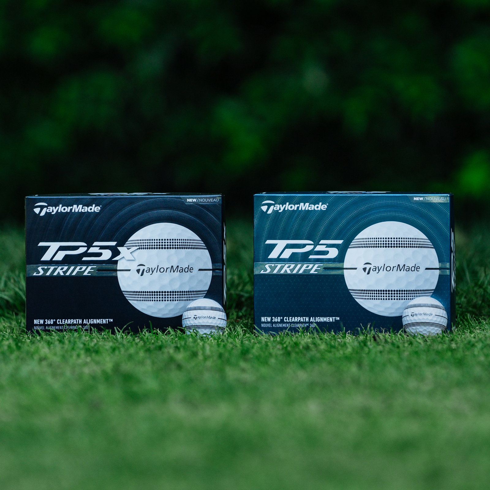 TaylorMade Introduces TP5 and TP5x Stripe Golf Balls