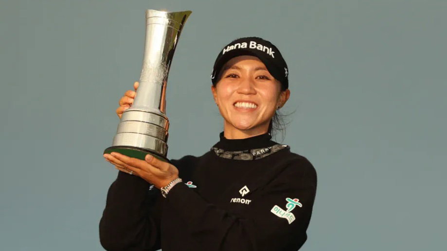 Lydia Ko wins the AIG Women's Open