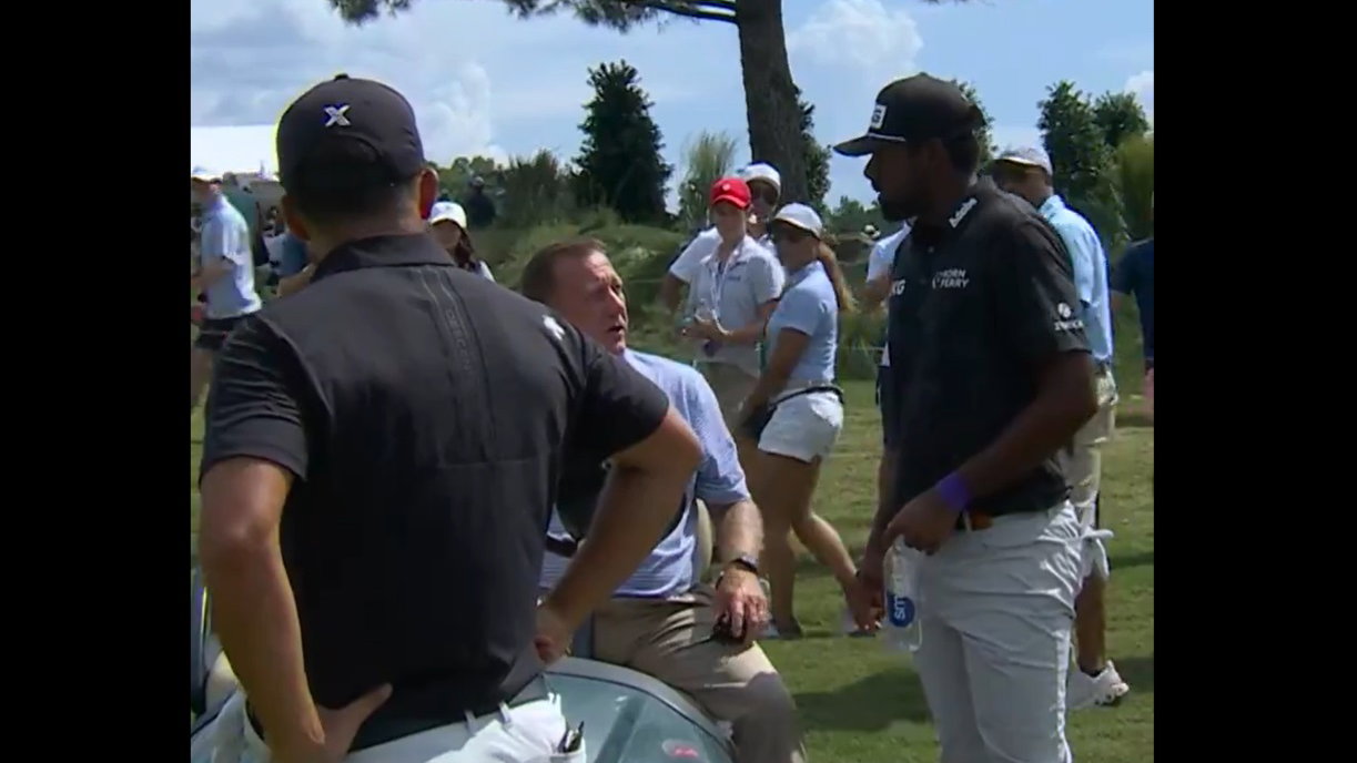 Sahith Theegala called a penalty on himself 