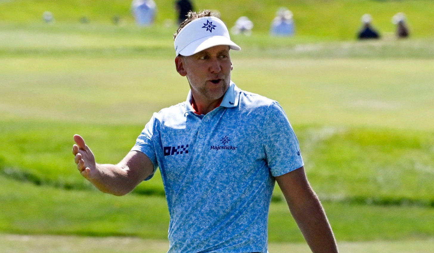 Ian Poulter is also using the new McLaren irons