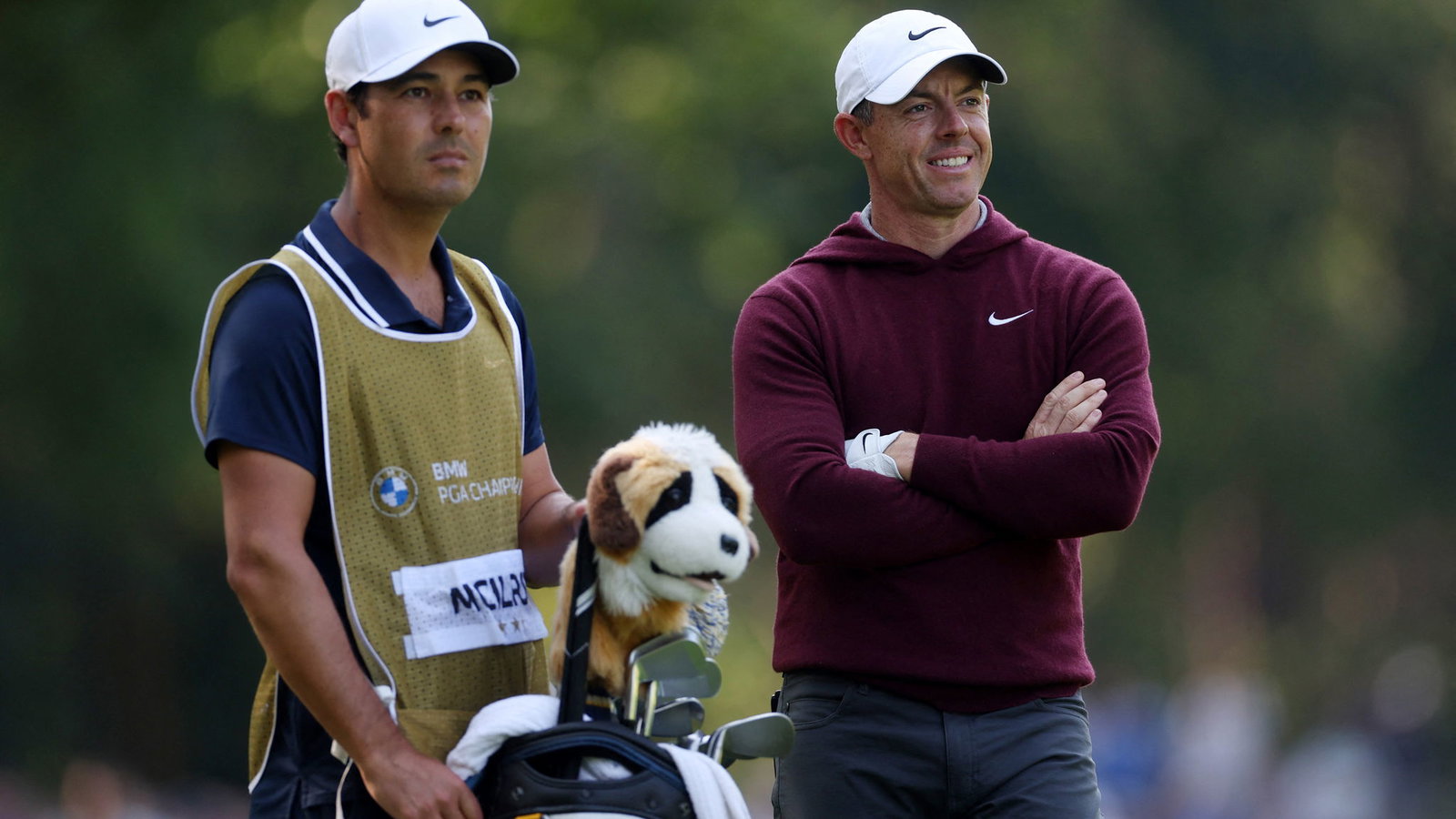 Rory McIlroy with caddie Harry Diamond