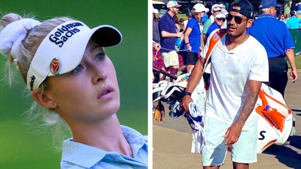 Nelly Korda and her boyfriend Andreas