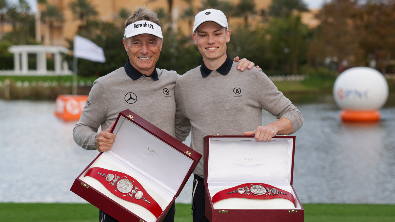 Bernhard Langer and Jason