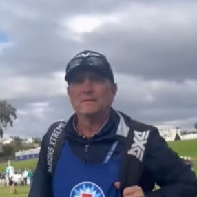 Zach Johnson's caddie