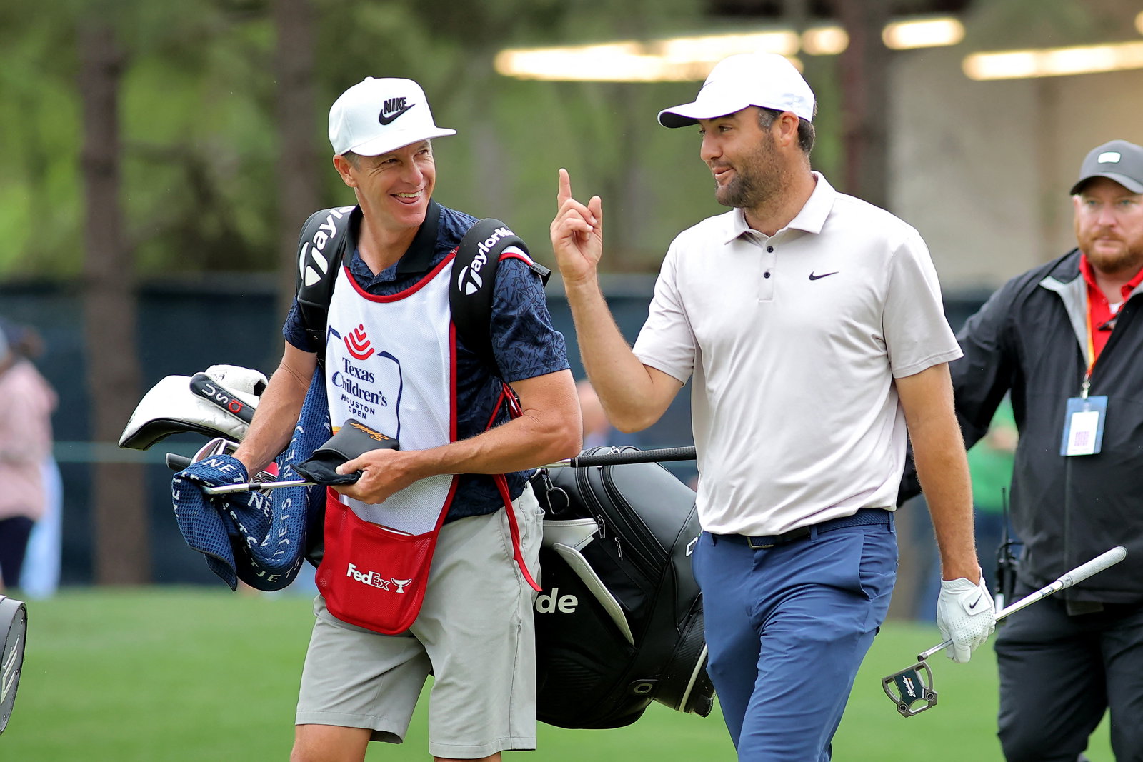 Scott with Scheffler