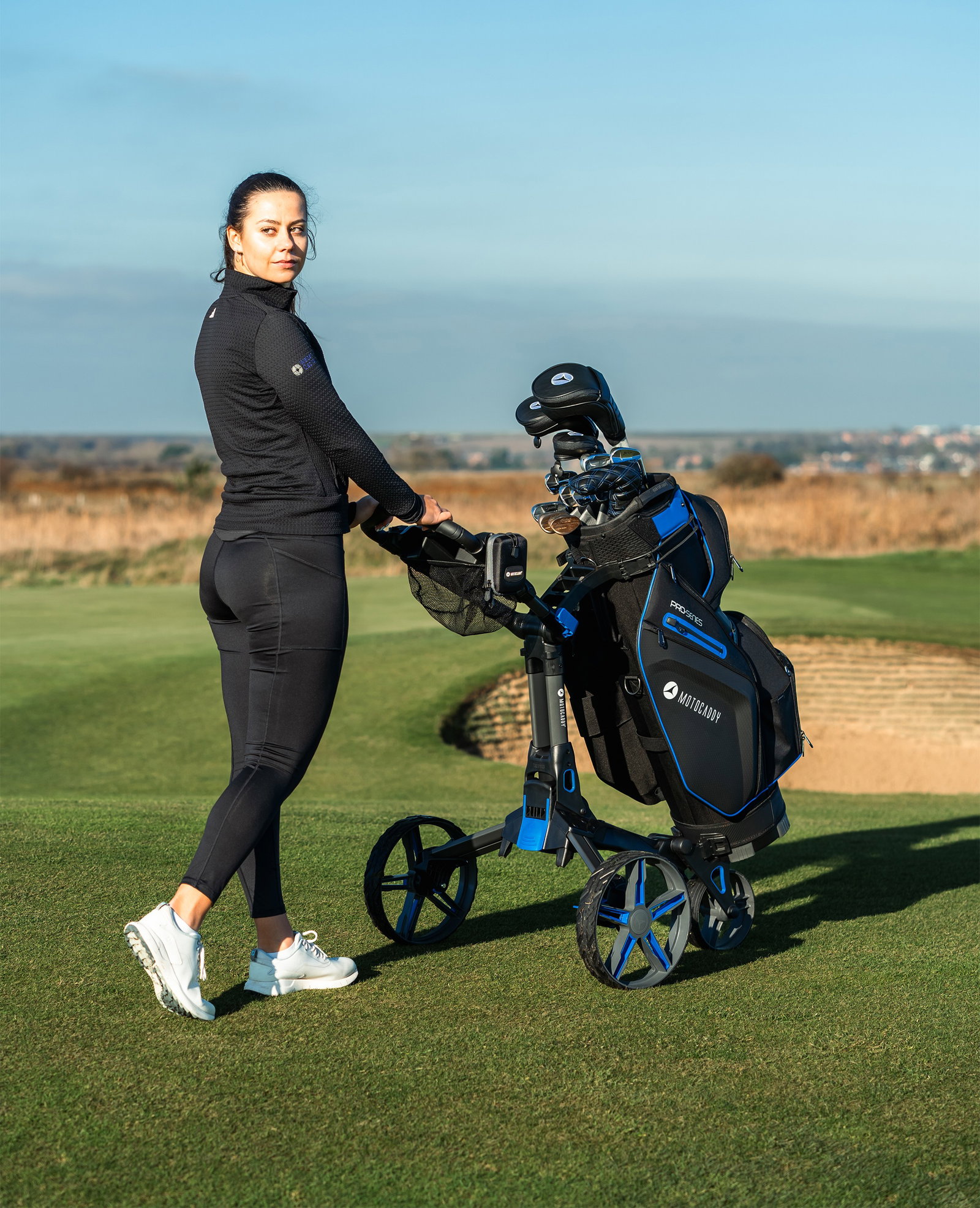 Motocaddy takes its push trolley range to the next level with QB2
