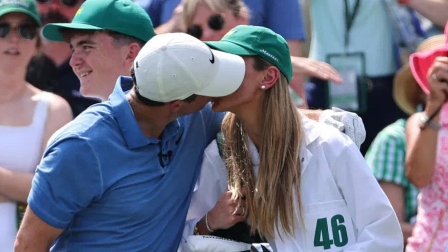 Rory McIlroy and wife Erica Stoll 
