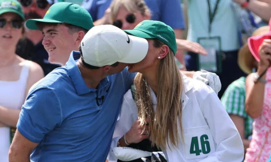 Rory McIlroy and wife Erica Stoll 