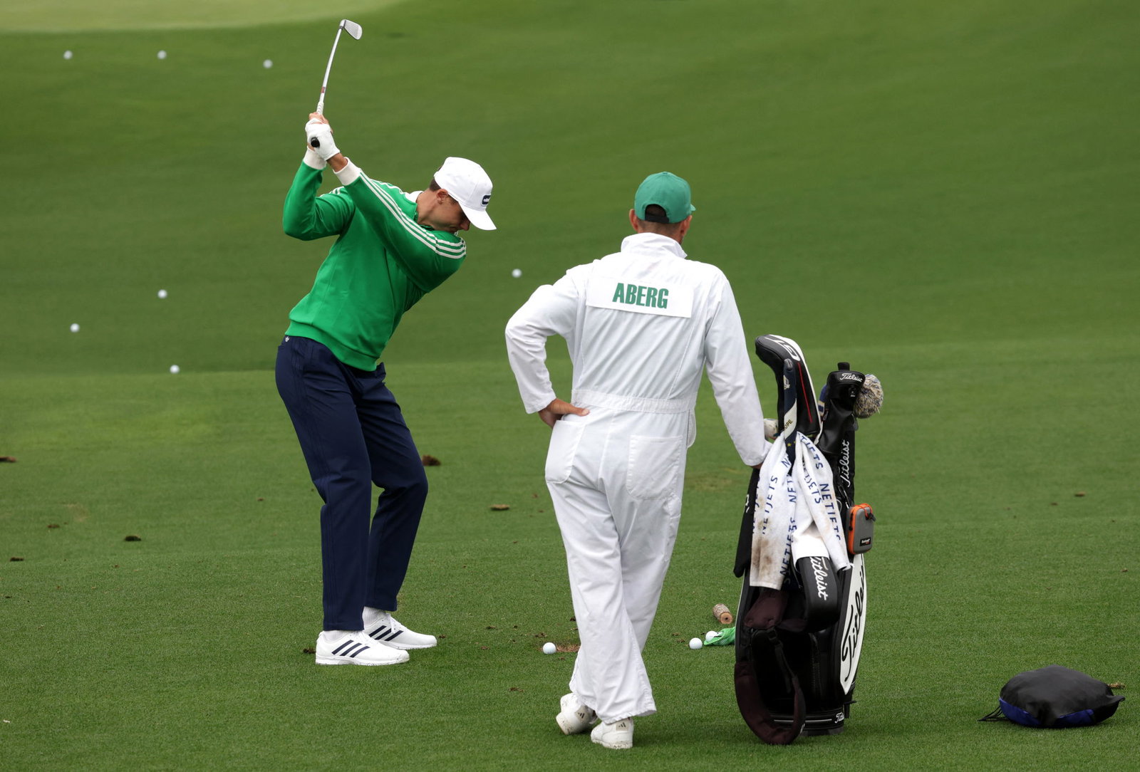 Ludvig Aberg and Joe Skovron