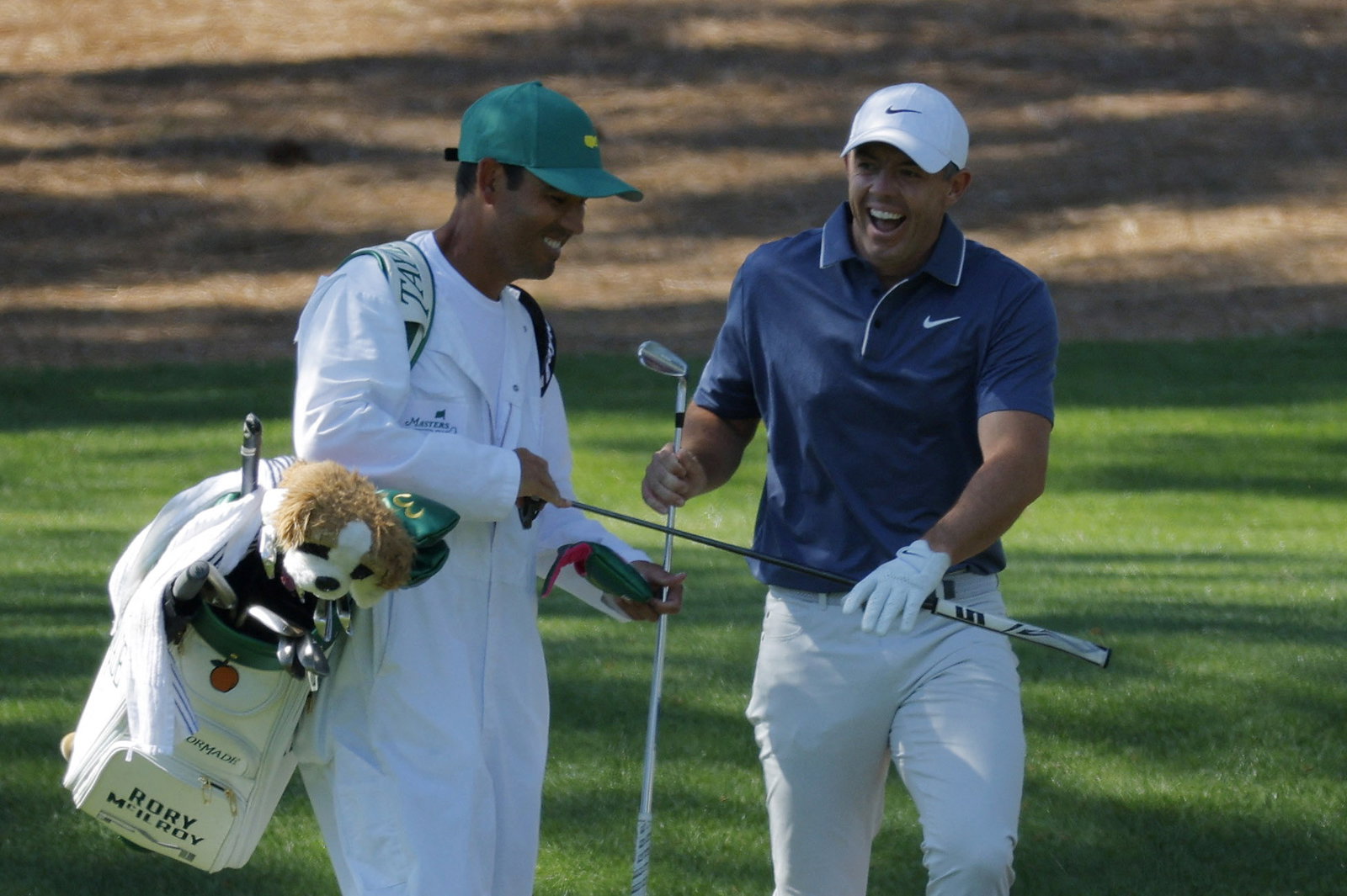 Rory McIlroy with Harry Diamond