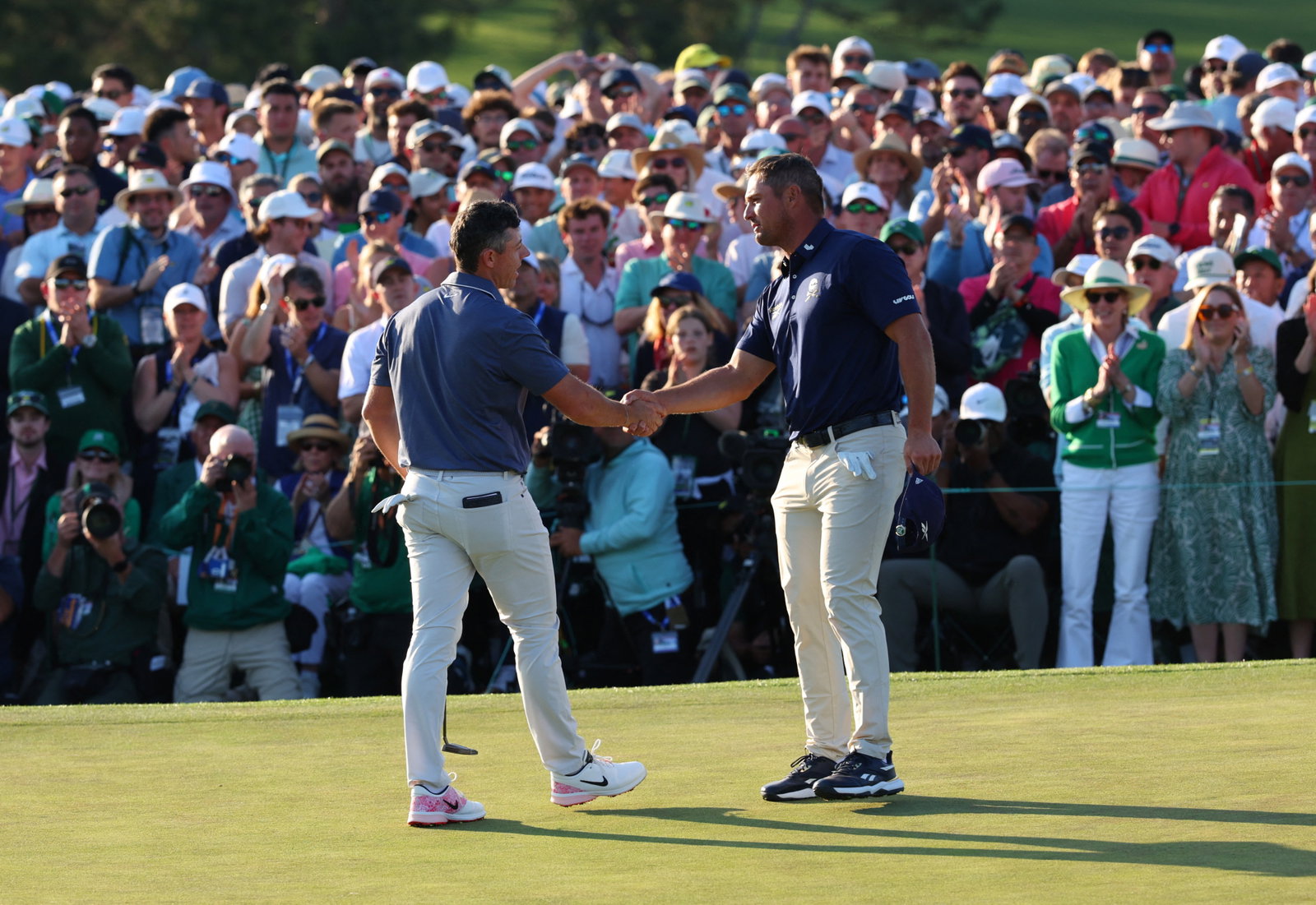 Bryson DeChambeau and Rory McIlroy