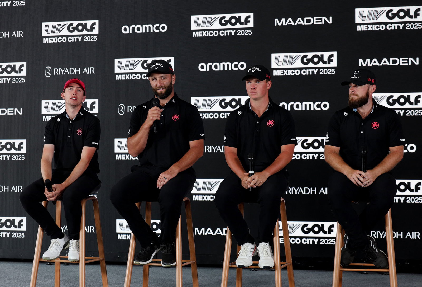 Jon Rahm and his Legion teammates