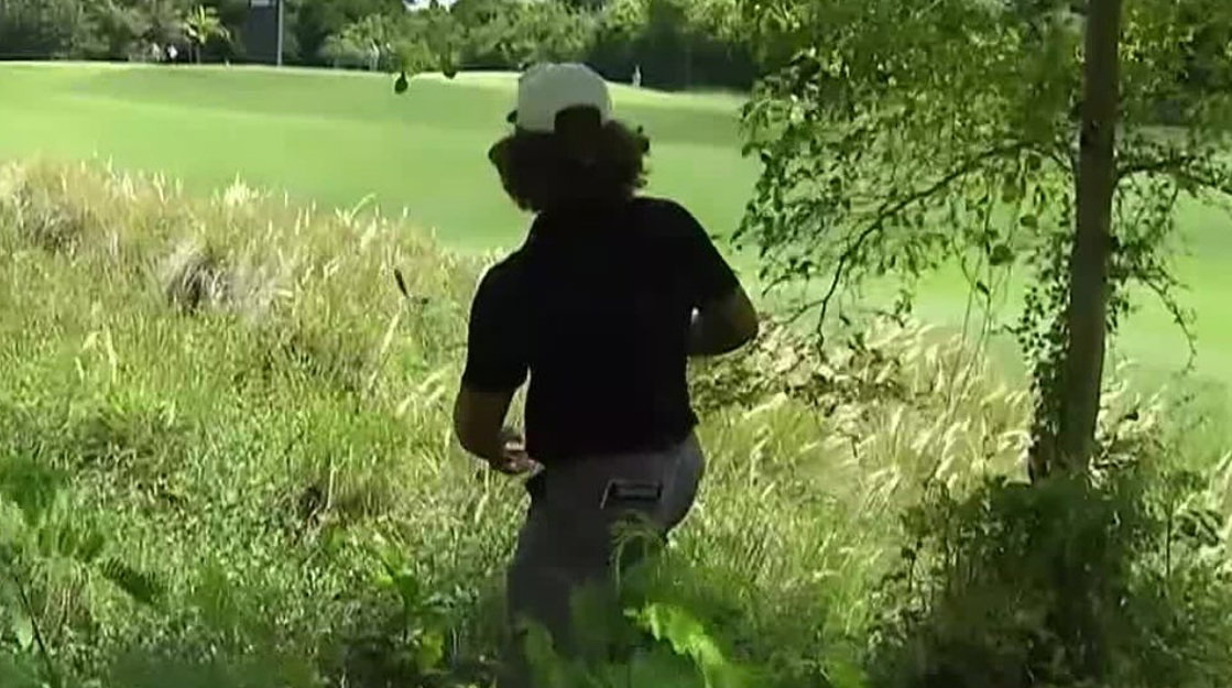 Garrick Higgo's dramatic new look