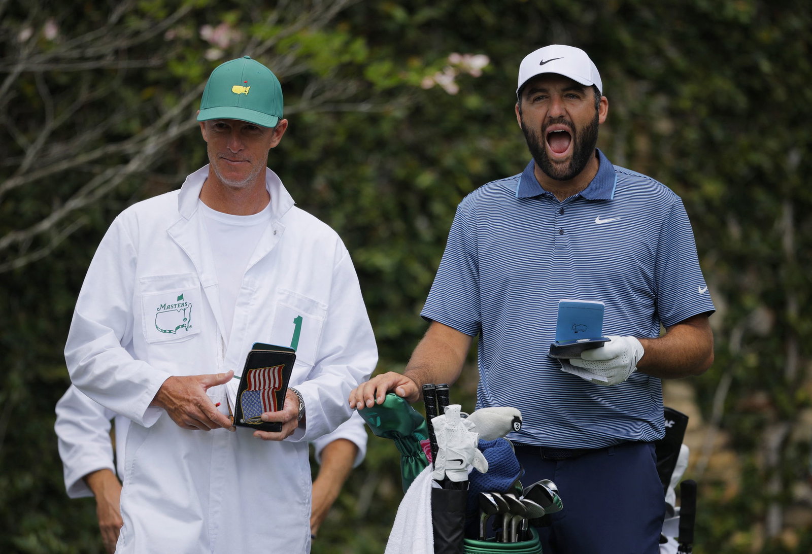 Ted Scott with Scottie Scheffler