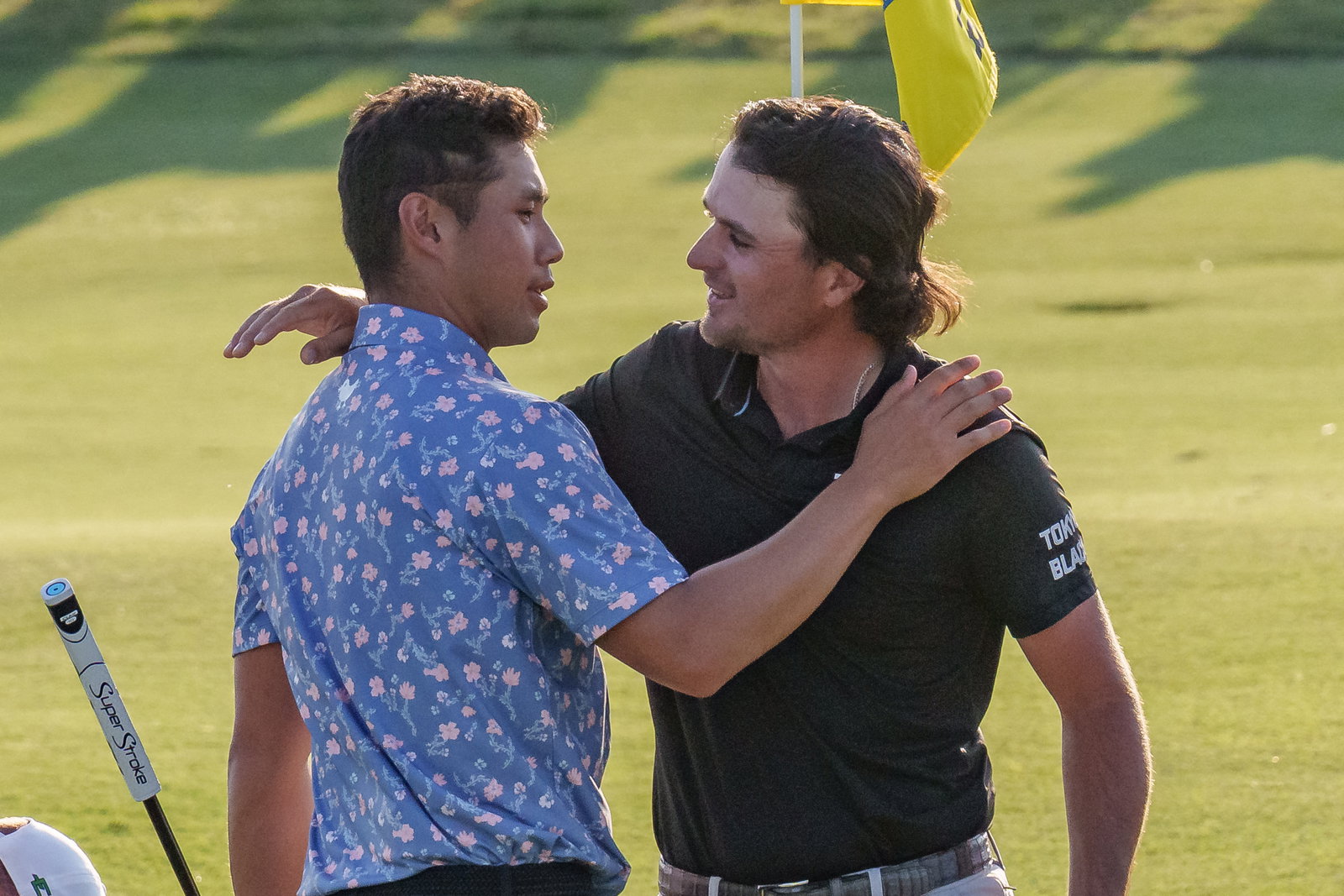 Isaiah Salinda (left)