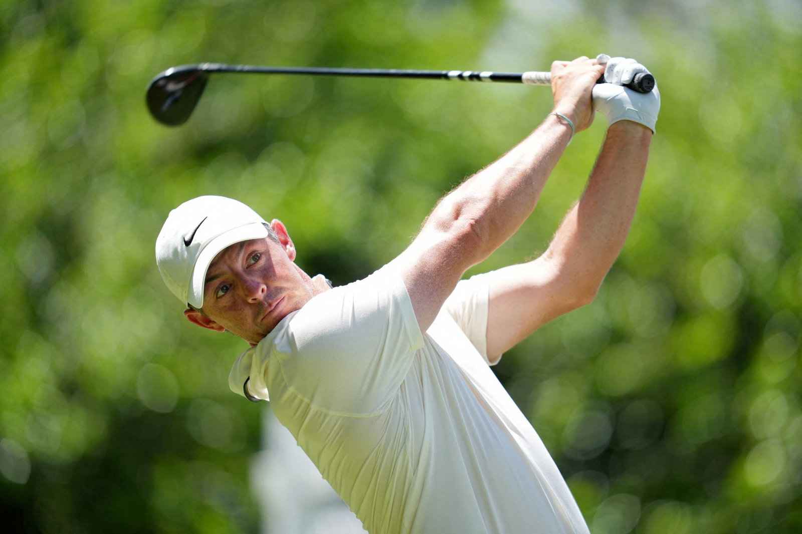 McIlroy had to use a replacement driver