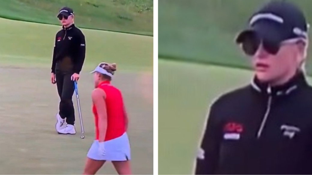 Charley Hull was frustrated with Lexi Thompson