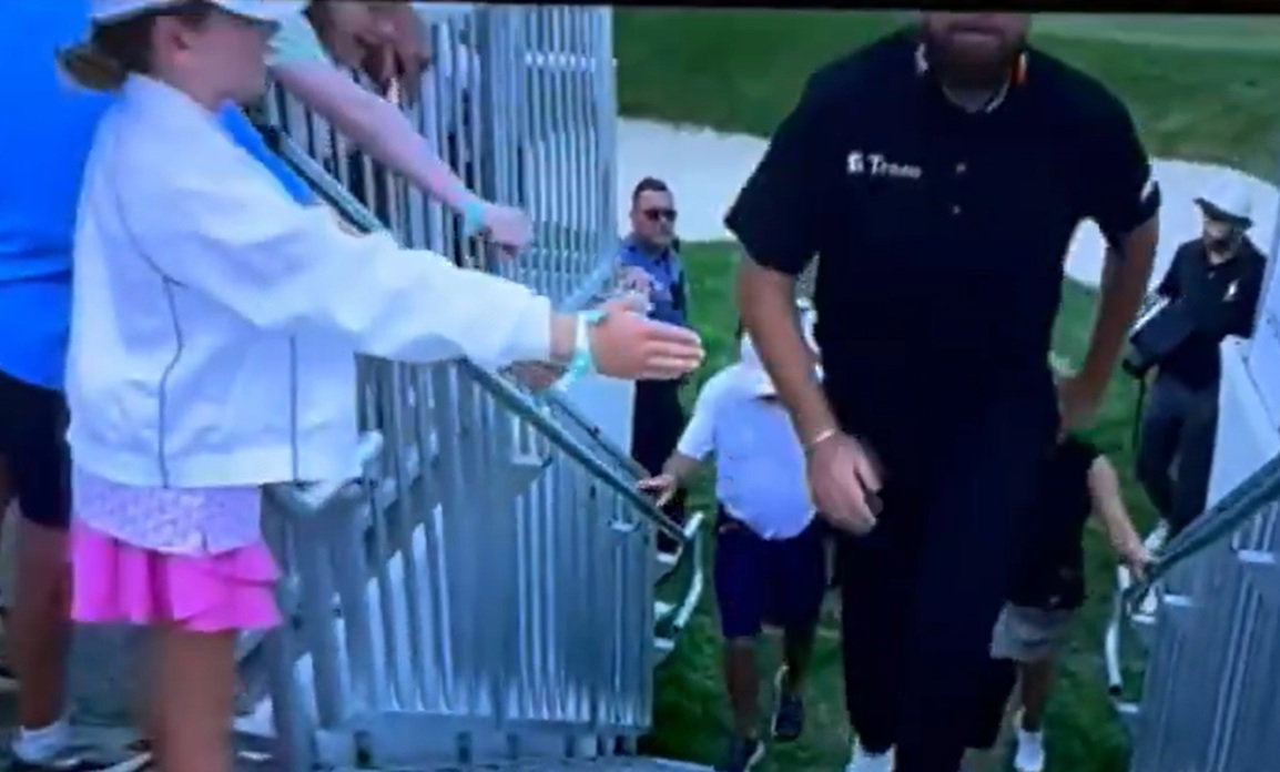 PGA Tour fans have criticised Lowry