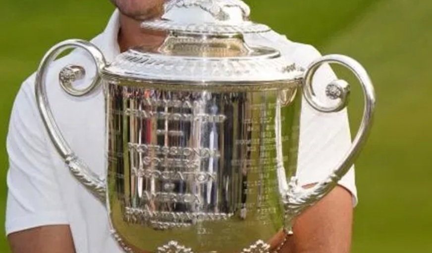 The Wanamaker Trophy at the PGA 