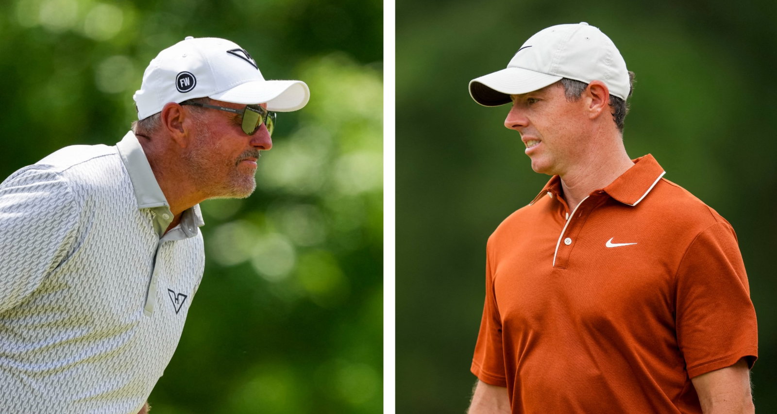 Phil Mickelson, Rory McIlroy 