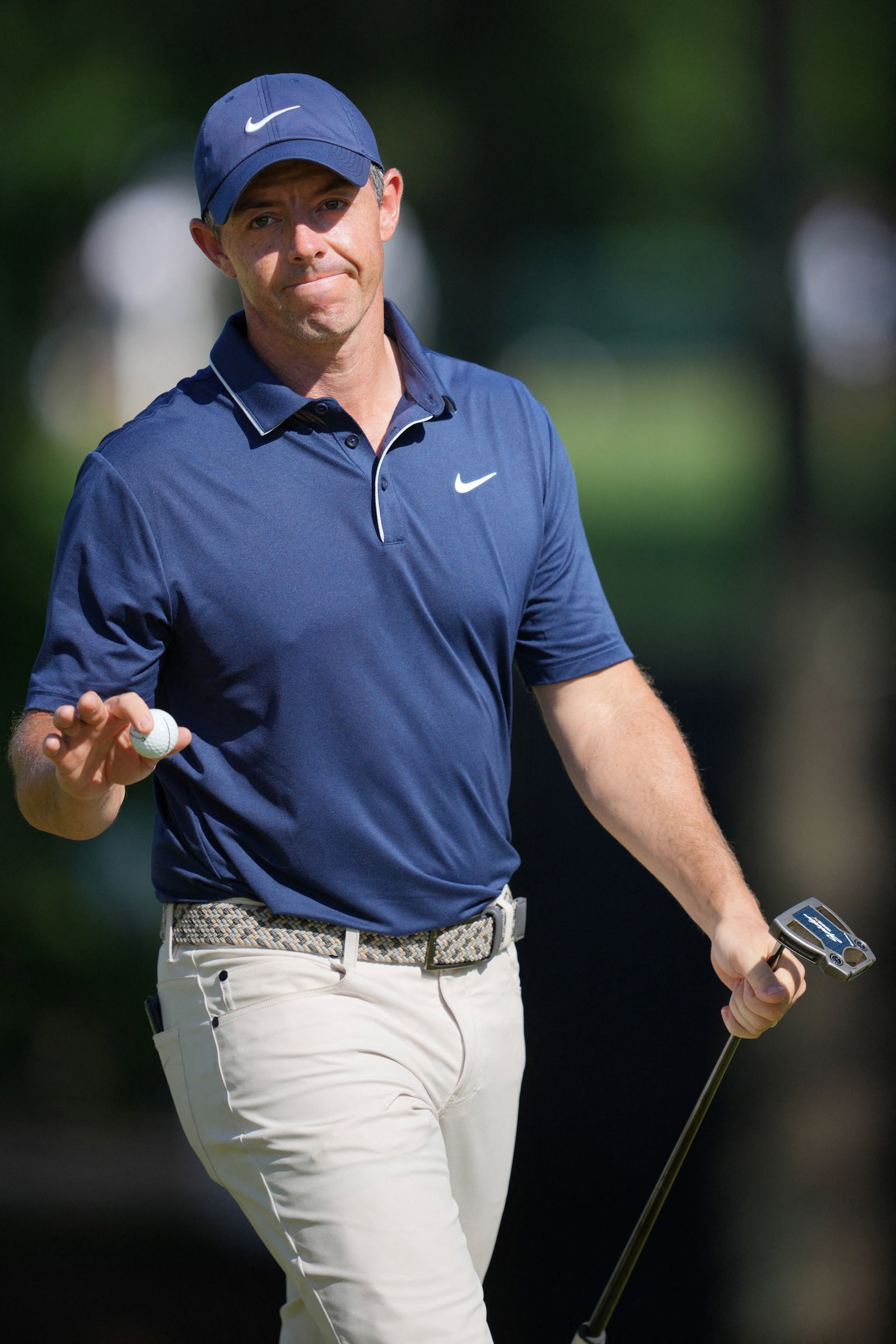 McIlroy recently switched to the TP5 ball