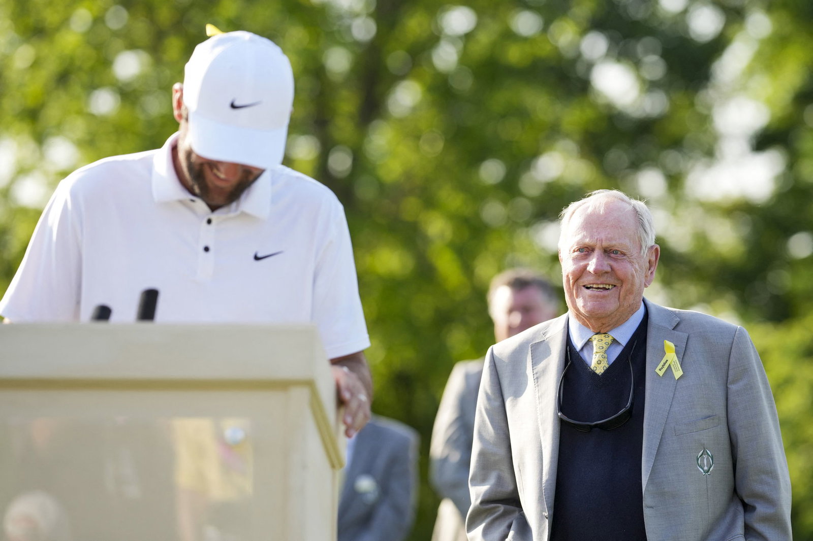 Scottie Scheffler and Jack Nicklaus