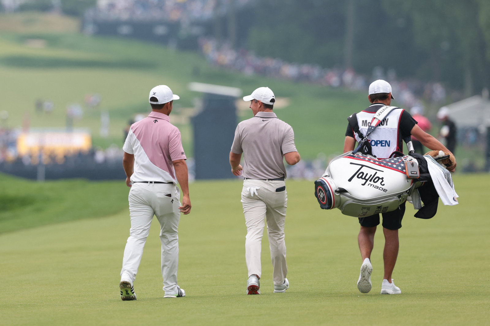 Rory McIlroy and Xander Schauffele