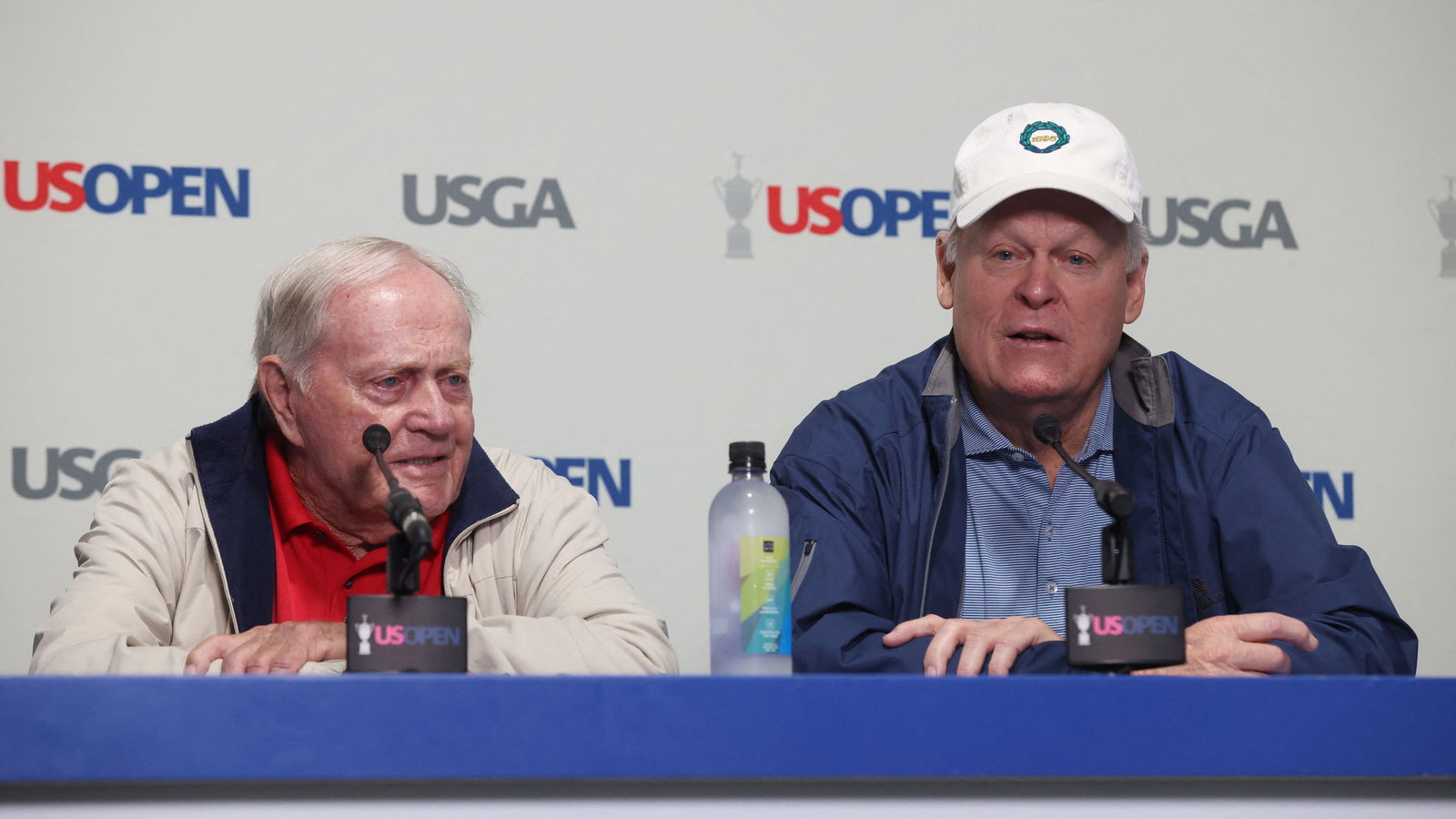 Jack Nicklaus and Johnny Miller