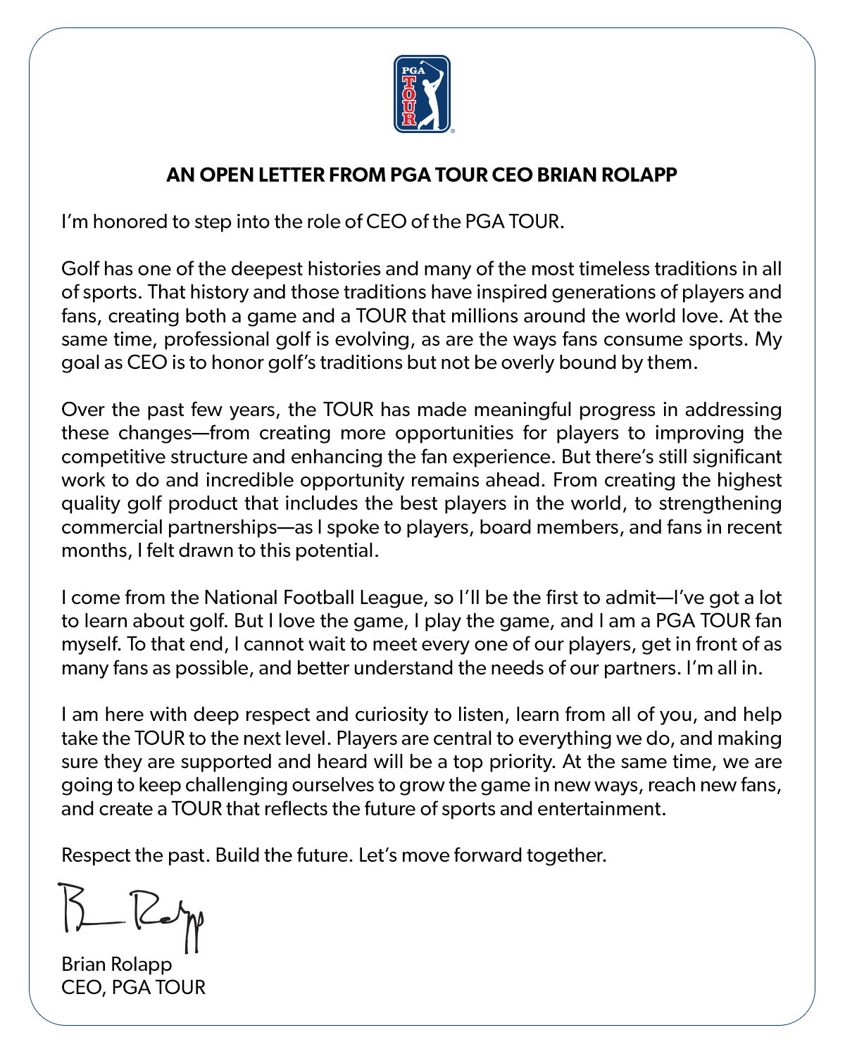 Credit: PGA Tour