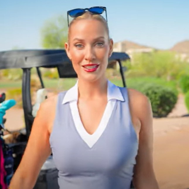 Paige Spiranac x Blue Tees Golf