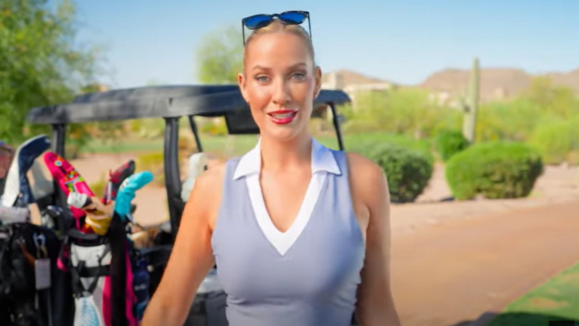 Paige Spiranac x Blue Tees Golf