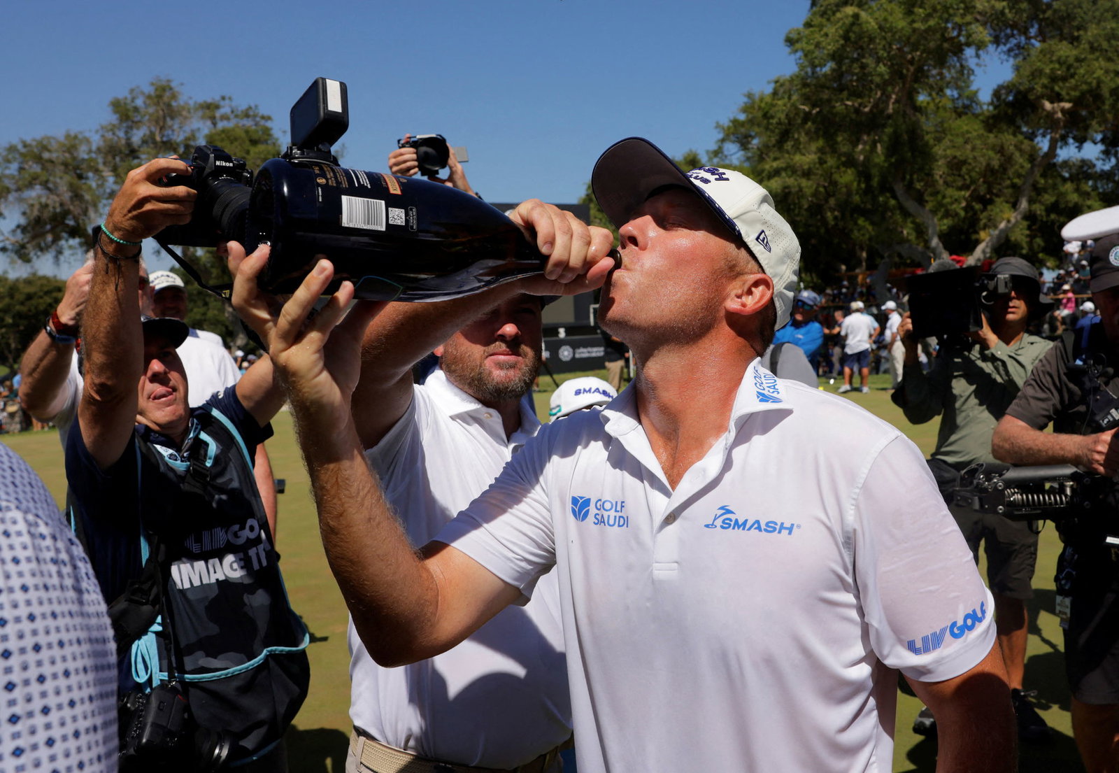 Gooch celebrates his fourth win