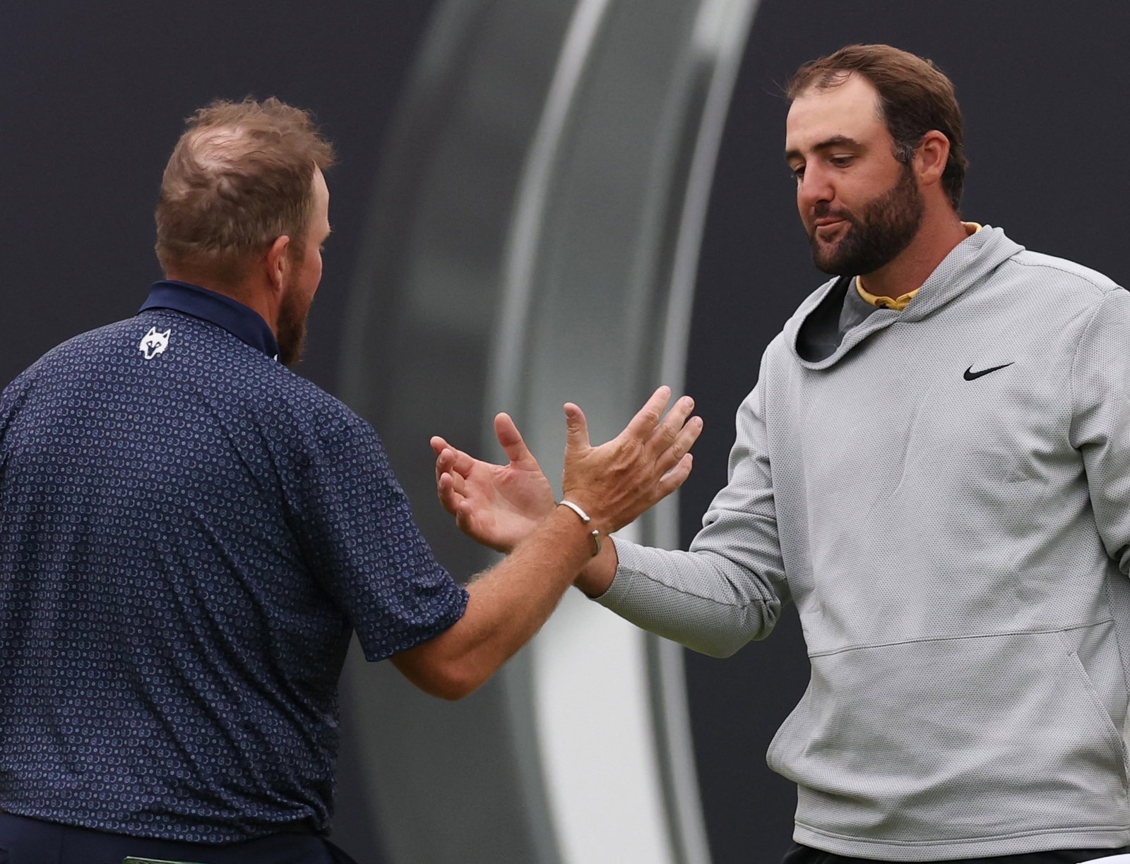 Scottie Scheffler and Shane Lowry