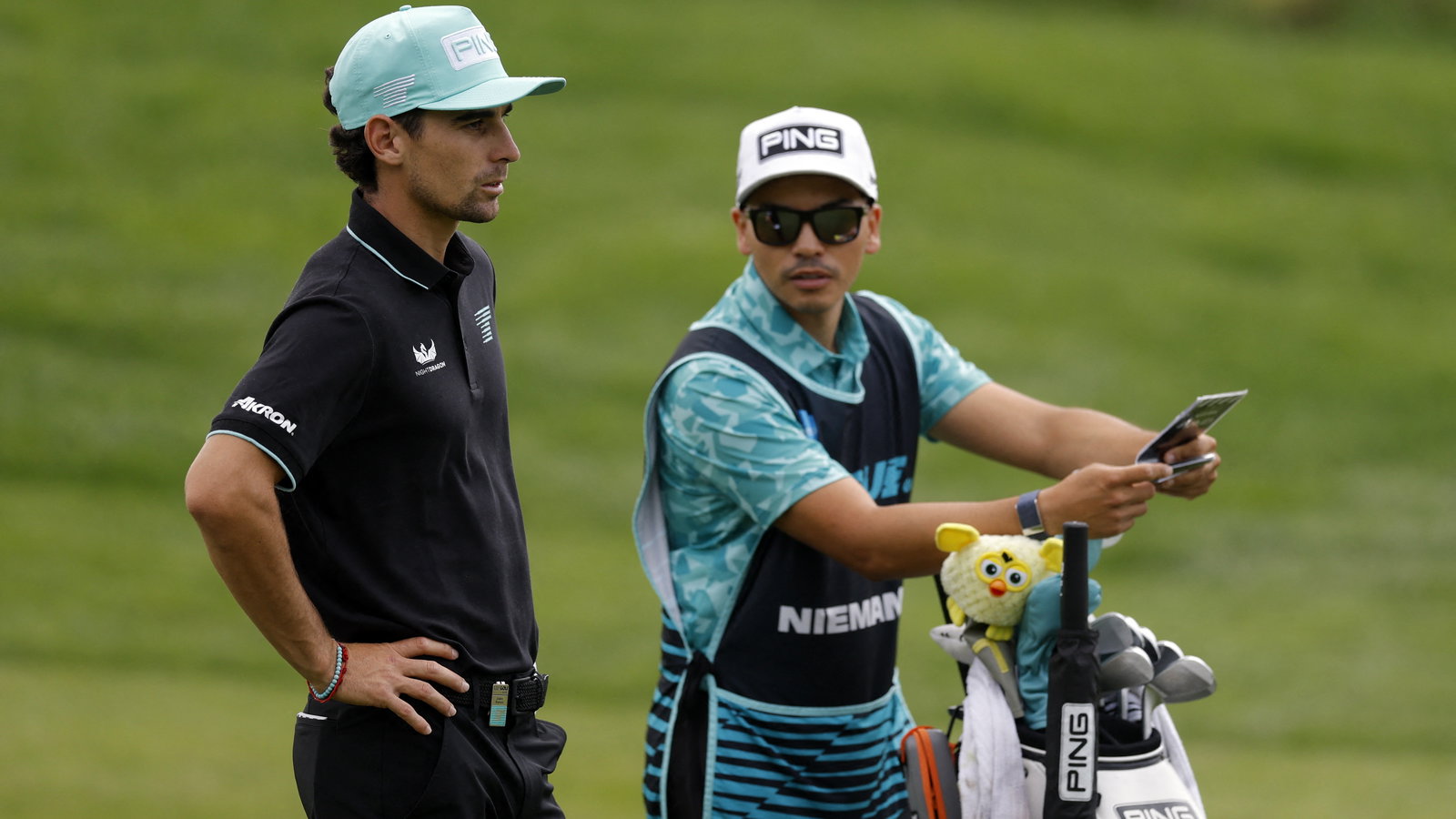 Niemann with new caddie Salinas