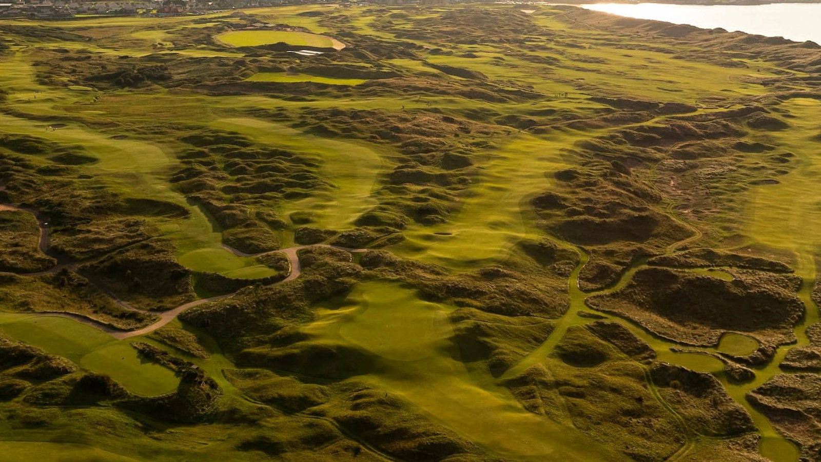 The Dunluce links at Royal Portrush