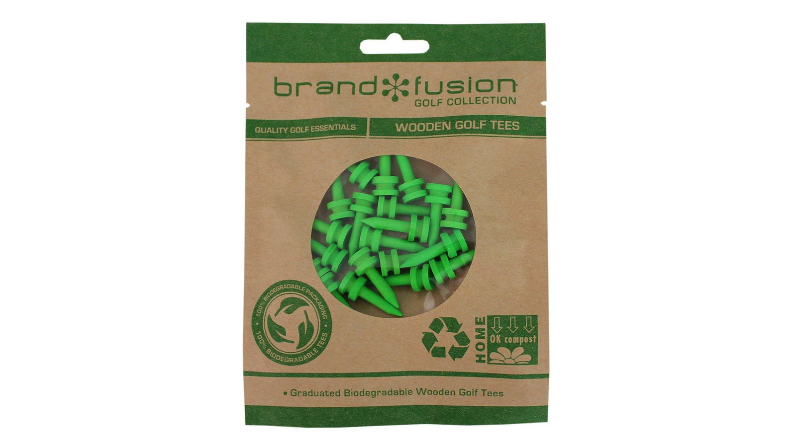Brand Fusion Biodegradable Golf Tees