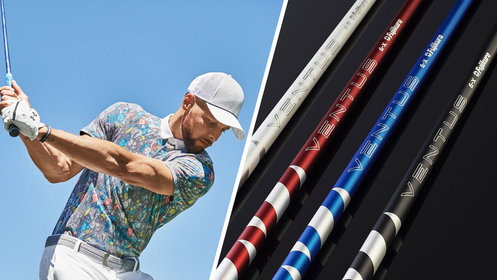 Steph Curry's UNDERRATED Golf and Fujikura announce partnership